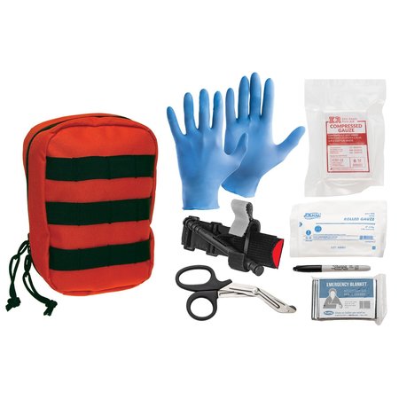PROPAC Level 1 Bleeding Control Molle Kit, Orange K3551-MOLLE-ORG